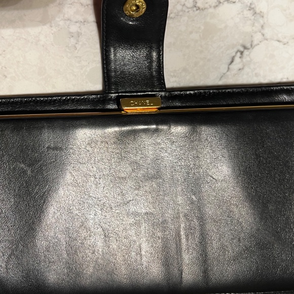 Chanel Continental Long Wallet with Interlocking CC Logo - Picture 3 of 7